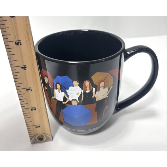 Friends TV Coffee Mug ZAK Cup Black Gift "I'd Rather Be Watching Friends" NEW ! - Picture 13 of 16